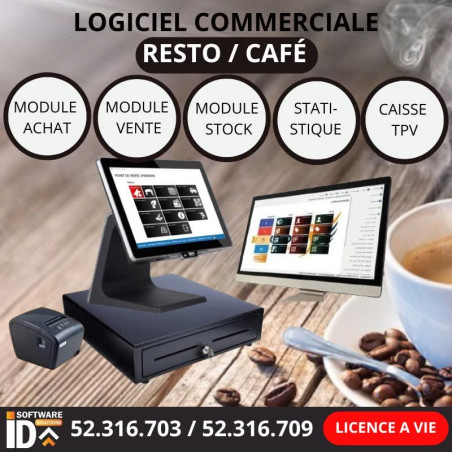 PACK CAISSE TACTILE CAFE AVANCEE
