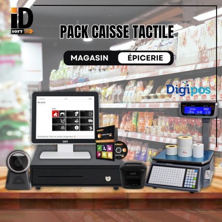 pack caisse tactile magasin / épicerie