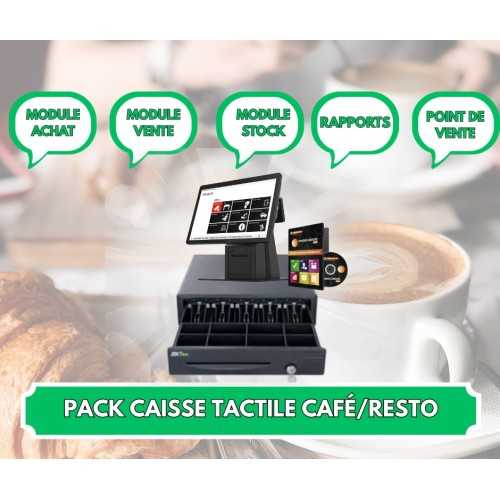 PACK CAISSE TACTILE CAFE