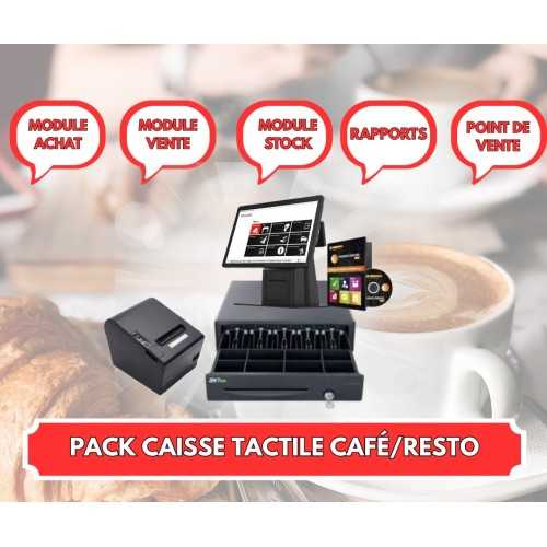 PACK CAISSE TACTILE CAFE AVANCEE