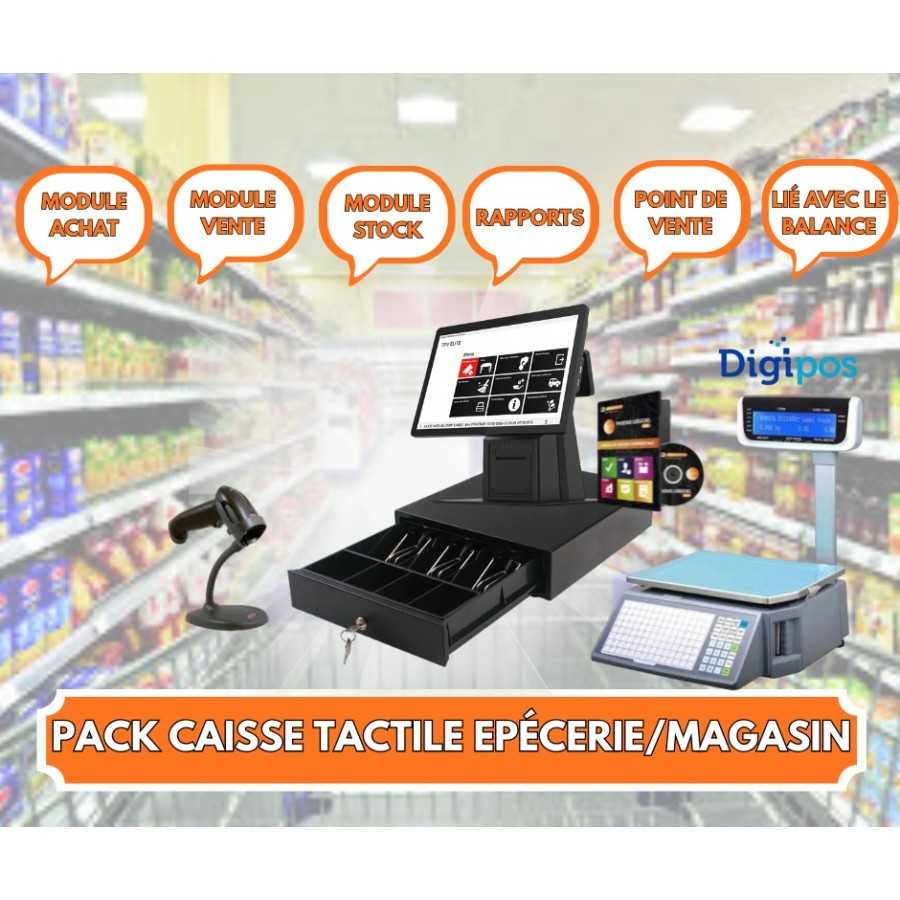 Pack épicerie avec balance DIGIPOS + DOUCHETTE