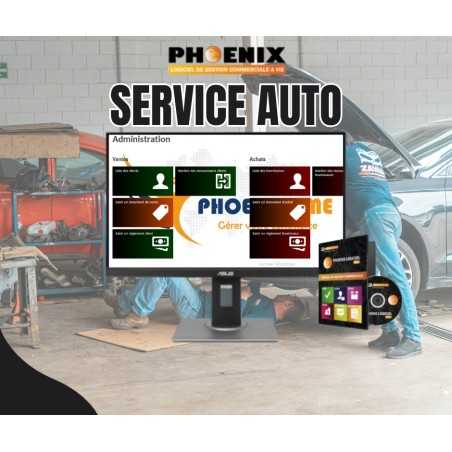 Logiciel Commercial Service Auto